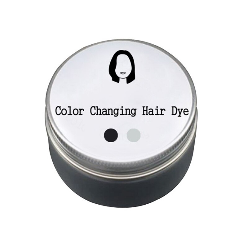 Temperature Color Changing Hair Dye Disposable Styling Tool Quick Drying for Home Salon SCI88