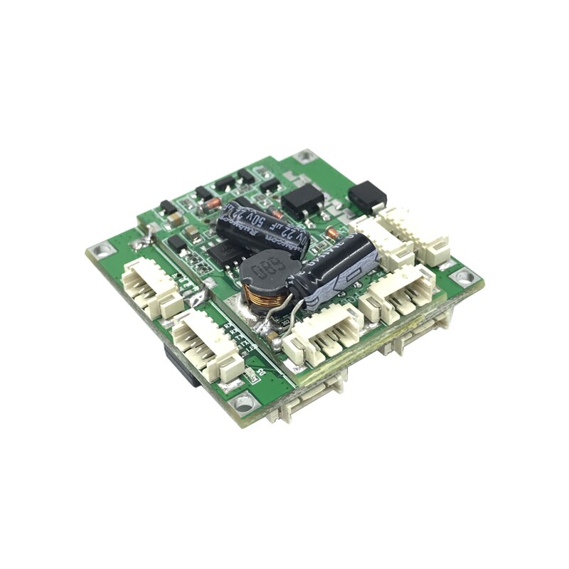 Buck modulo POE Interruttore bordo 802.3af/A di potere porta di alimentazione 30w per telecamere ip nvr ip del telefono 4 switch poe PD separazione buck 12v