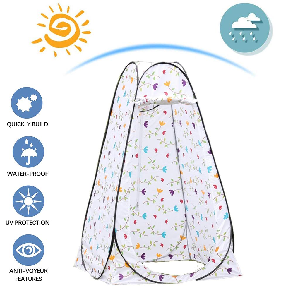 Portable Pop Up Privacy Tent Instant Waterproof Changing Room Camping Shower Tent For Outdoor Hiking Travel Baach