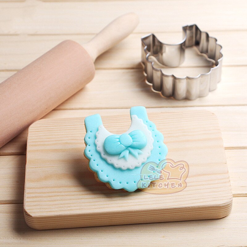 DIY Baby Shower Cookie coupe-chocolat moule biberon bébé bavoir Biscuit Fondant anniversaire biberon, gâteau pâtisserie outil de cuisine