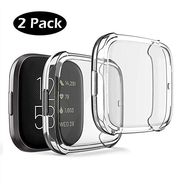 Milanese Strap Für fitbit versa 2 Band Metall Armband Mit Fall fitbit versa lite 1 Armband Protector Für armband Zubehör: 5 / fitbit versa 1