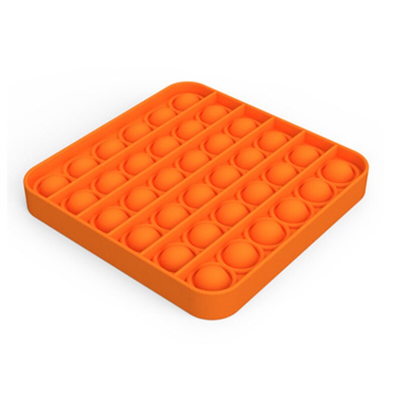1PC Push Blase Zappeln Sensorischen Spielzeug Neue Push Pop Blase Zappeln Anti-Stress-Spielzeug Erwachsene Kinder Pop Es Zappeln Sensorischen spielzeug Autismus: Schokolade