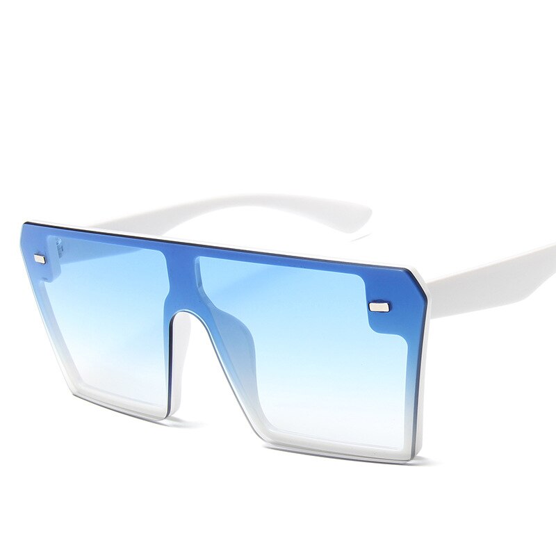 Lunettes De Soleil Vintage Sunsitive Oversize - Monture Transparente, Verres Gris - Neuf Étiqueté