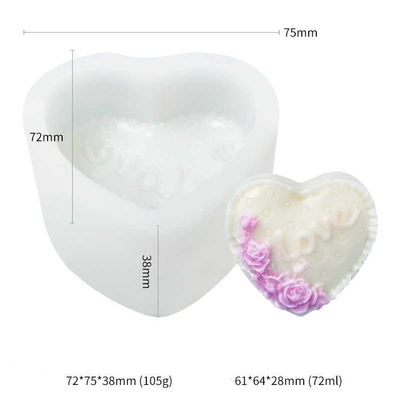 Wedding Supplies Couple Candle 520 Creative Gift To Hug Men And Women Warm Love Shaped Aromatherapy Candle main image 1