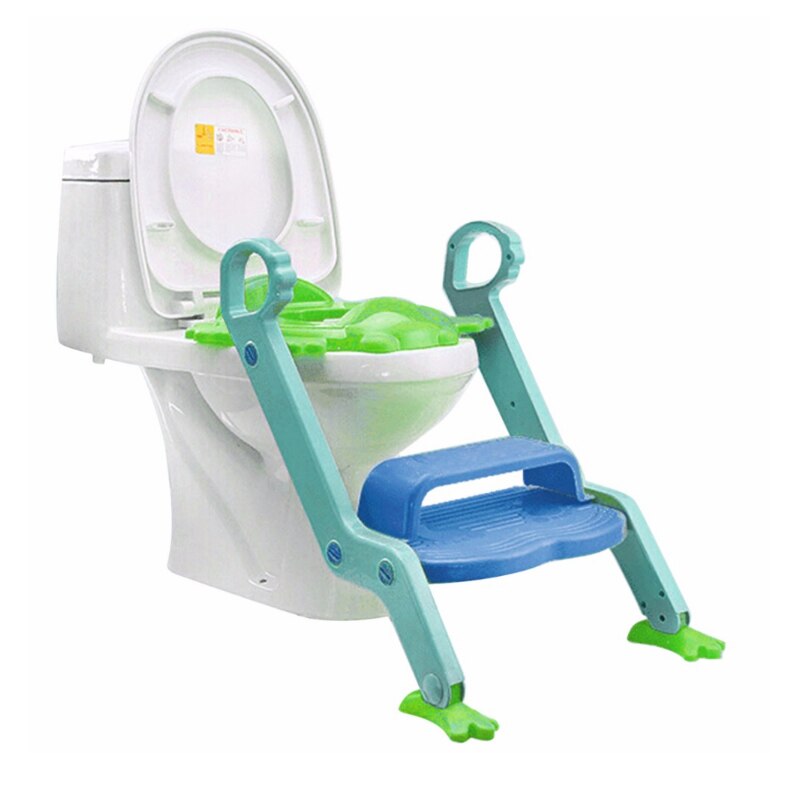 folding portable ladder potty training kids toilet stand seat