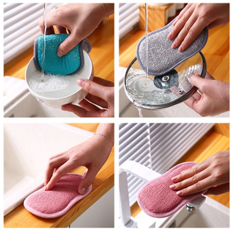 1pcs Antimicrobial cleaning sponge magic sponge melamine sponges kitchen sponge for washing dishes kitchen scourer pan brush