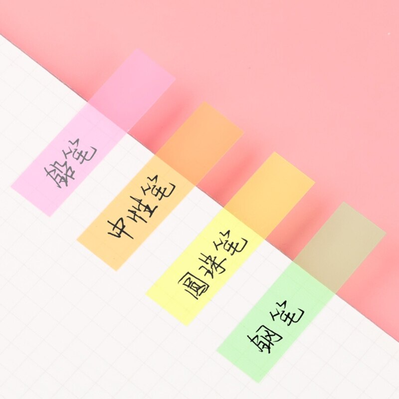 F3MA Rectangle Tabs Notebooks Paper Stickers Pad Self-adhesive Notes Paper Sets Students Office Home Supply for students