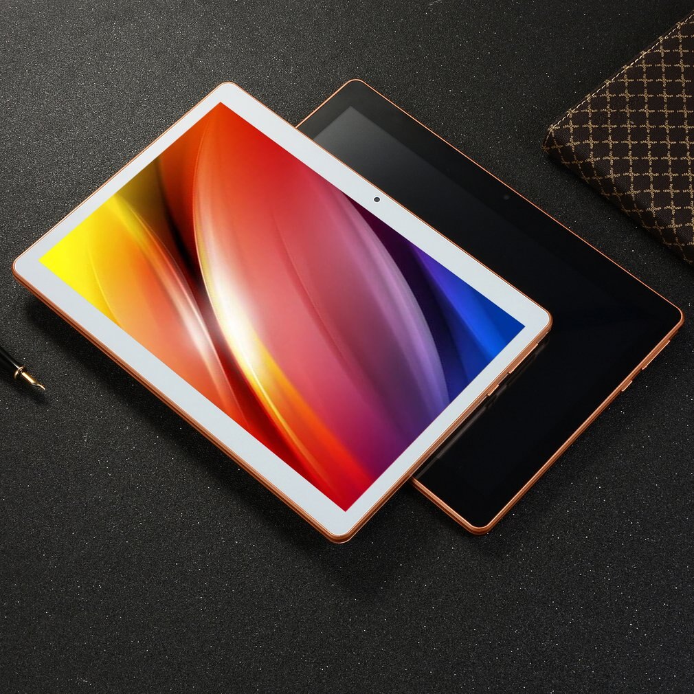 KT107 Kunststoff Tablet 10,1 Zoll HD Großen Bildschirm Android 8,10 Version Tragbare Tablet 8G + 64G Weiß tablet xiajia