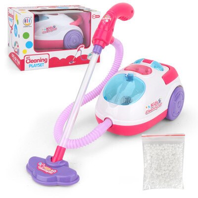 Kinderen Mini Stofzuiger Simulatie Opladen Huishoudelijk Dust Catcher Educatief Meubels Speelgoed Speelhuis Cleaning Tools Set: Small Package