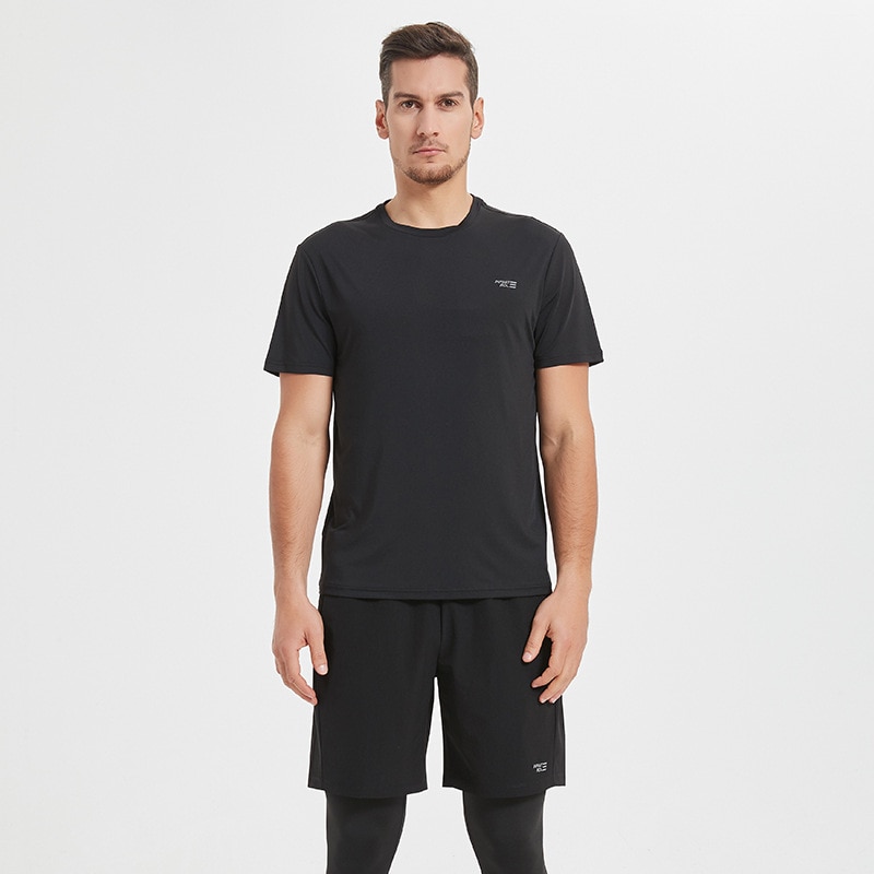 Heren atletiek sportscholen heren t-shirt zomer fitness shirts voor heren bodybuilding korte mouwen kleding