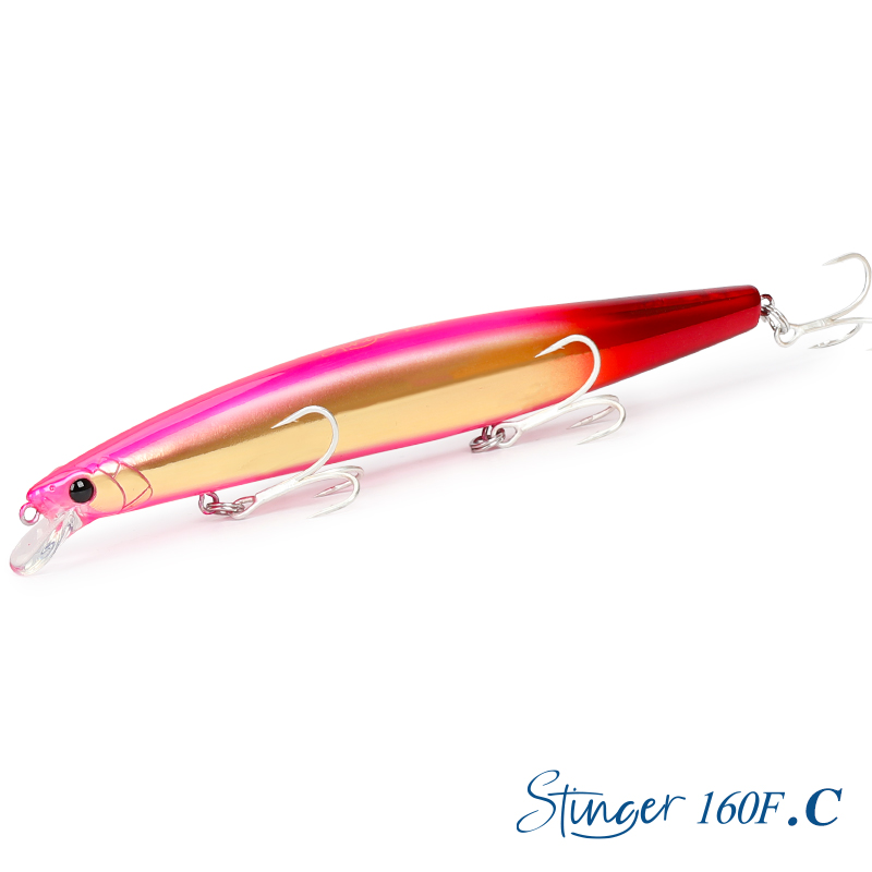 Tsurinoya 160F Drijvende Minnow Vissen Lokken Stinger 163Mm 31G Lange Casting Kunstmatige Zeebaars Saltwater Grote Harde Aas