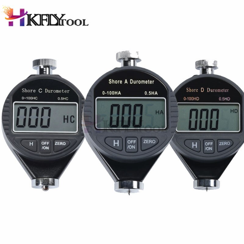 0-100 HA Durometer Tester Shore Type A / D Hardness Rubber Tire Tyre Meter US