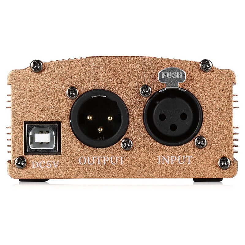 48V Usb zasilanie Fantom Usb2.0 kabel podwójna wtyczka kabel mikrofonowy robić mini mikrofon pojemnościowy sprzęt nagrywający