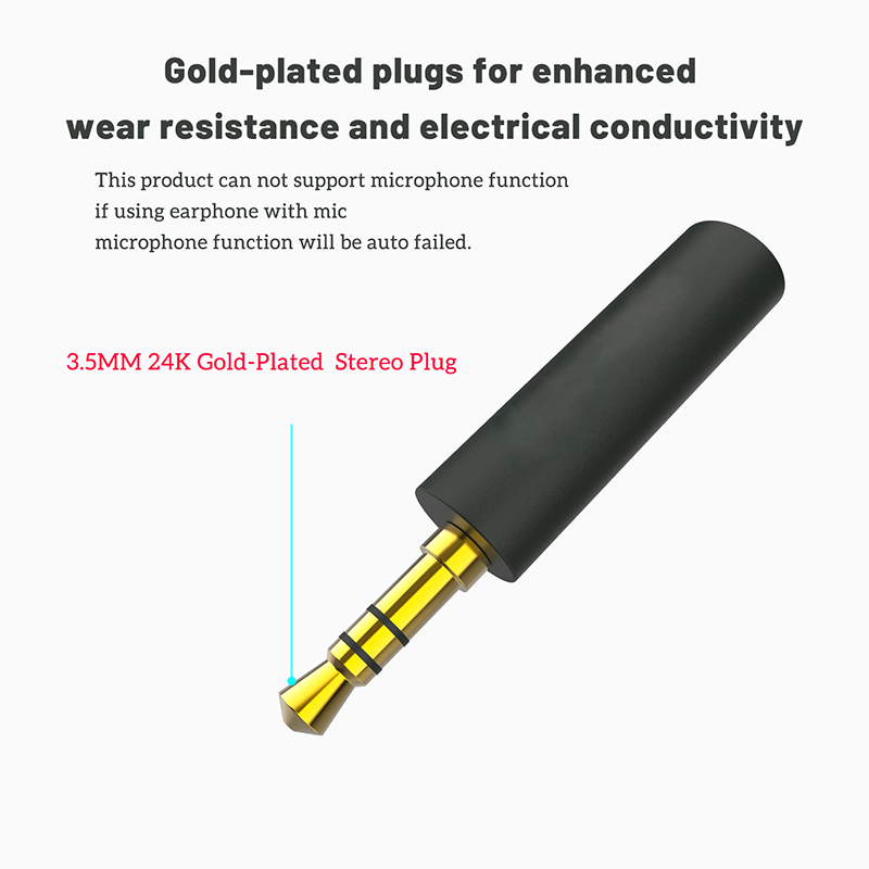 Conductor Earphone Impedance Plug 30/75/150/200/400/600 ohm Noise Cancelling Adapter 3.5mm Resistance Reduce Noise Filter Plug