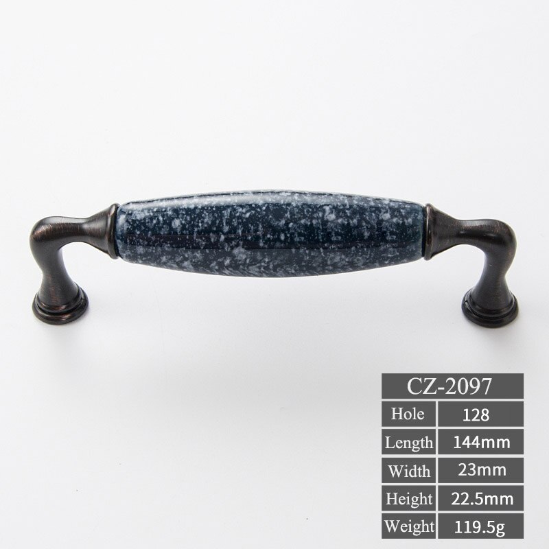 Pomos De Cerámica En Forma De Estrella - 2 Unidades, Estilo Vintage Para Muebles De Cocina Y Baño