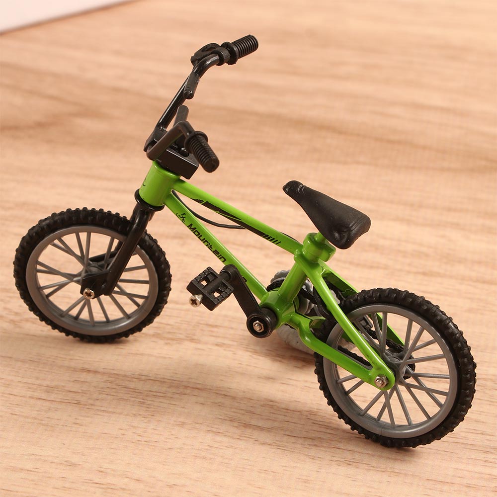 1 Pcs Finger bmx Bike Toys for Boys Mini Bike With Brake Rope Alloy bmx Functional Mountain Bicycle Model Toys for Children