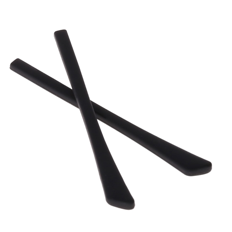 Soft Silicone Anti Slip Eyeglasses Glasses Temple Tips Accessories Square Hole