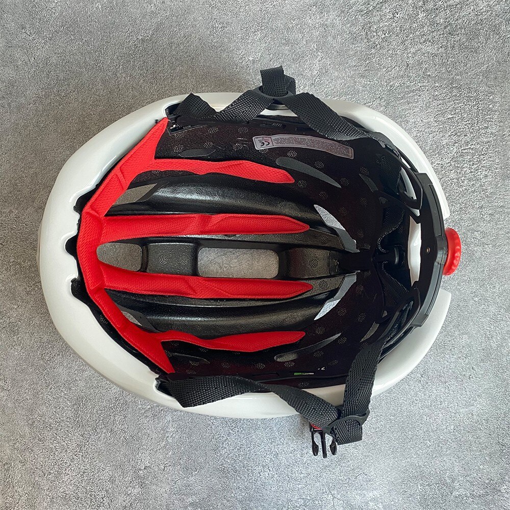 Casco da bici da strada Aero Casco da Ciclismo per uomo Velocis aerodinamica Casco da vento Casco da bicicletta sportivo ultraleggero Casco Ciclismo
