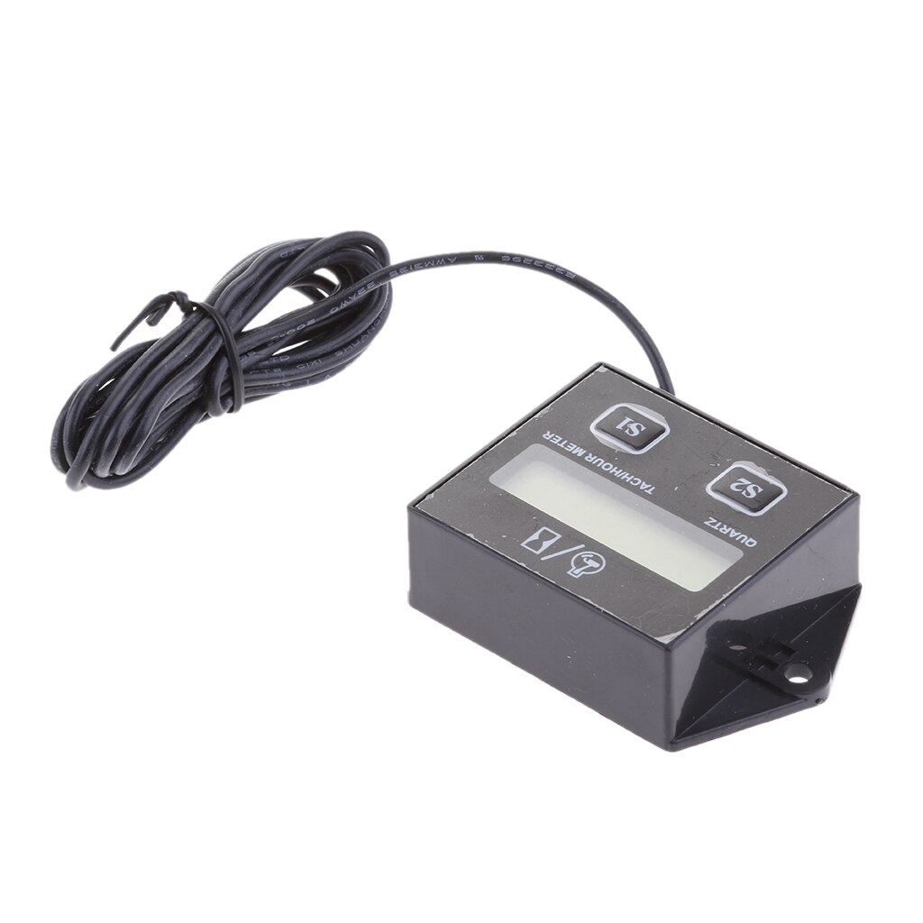Universele Tacho Motor Rpm Bediening Uur Gauge Meter Voor 2 & 4 Takt Motor Tach Urenteller Toerenteller Gauge