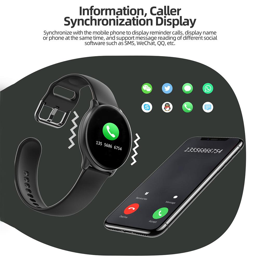 Pedometer Smart Bracelet Fitness Tracker Health Watch Heart Rate Blood Pressure Monitor IP68 Waterproof Bluetooth For Women Men