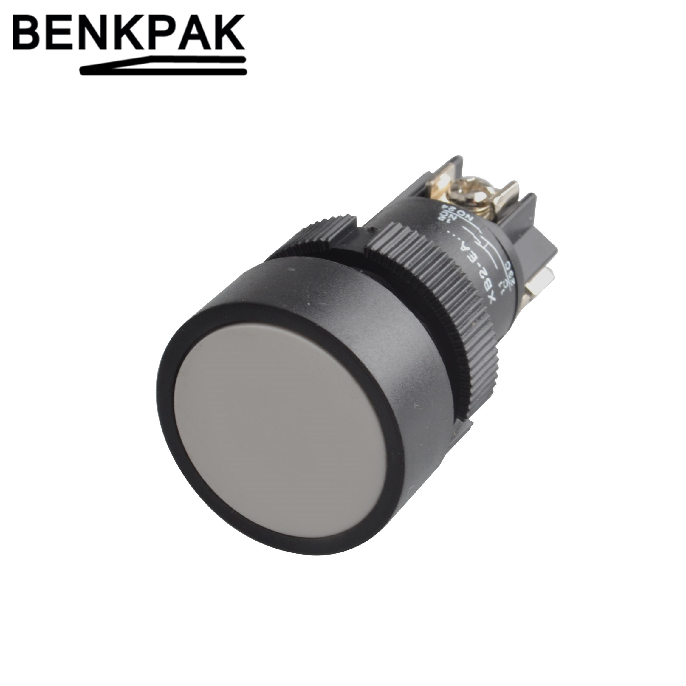 22mm momentary Push button switch 3pin: White