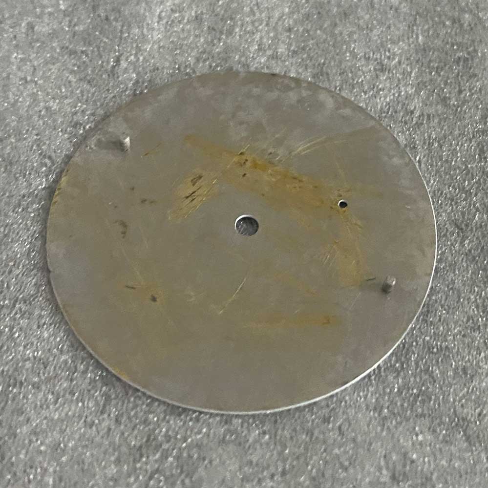 38.8mm White Watch Dial with or without Watch Hands No Luminous Watch Accessories Suitable for ETA 6497 / ST3600 Movements