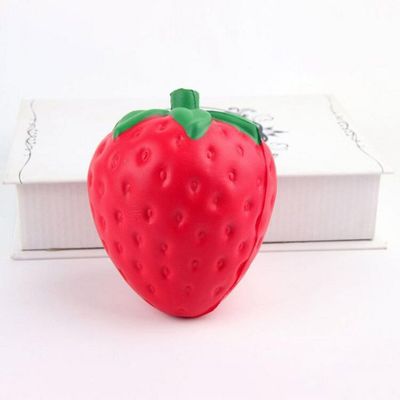 Squishy Strawberry Slow Rising Squeeze Phone Strap Charm Pendant Squishes Simulation soft Scented Kid Toy Collections