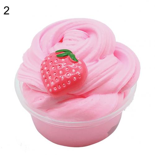 60/100ml Obst Eis Schleim Schlamm Lehm Handwerk Stressabbau Schlamm Kinder Spielzeug: 100ml 2