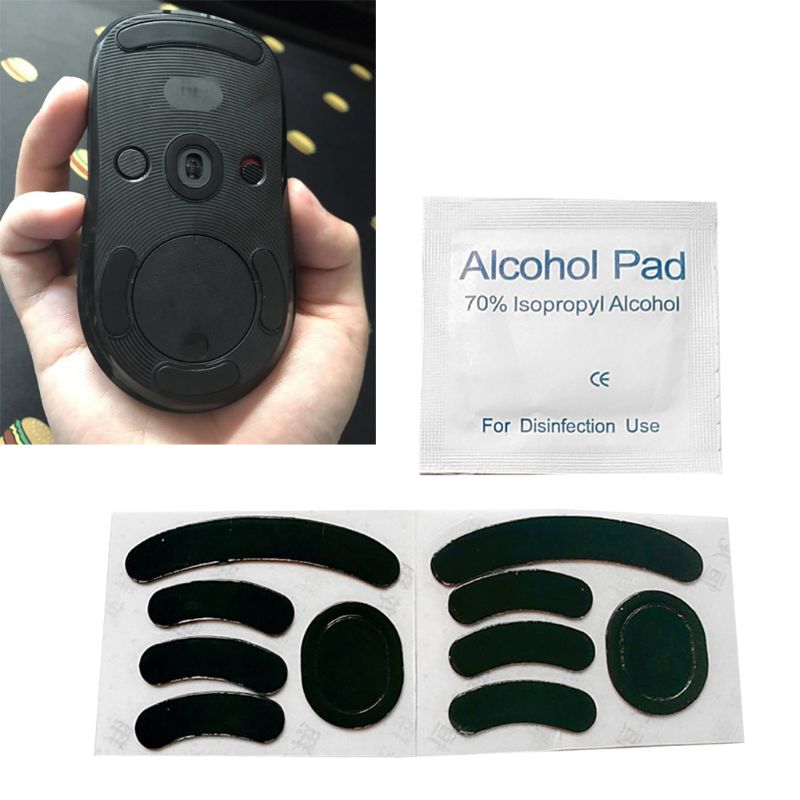 Almohadillas de repuesto para ratón logitech G Pro, 2 juegos de almohadillas de 0,6mm para patines inalámbricos