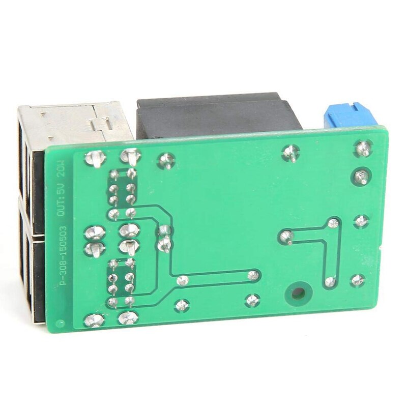 Step Down Module Buck Converter Power Module DC9-40V to 5V 5A 4 USB Port High Efficiency Large Power Transfer Module