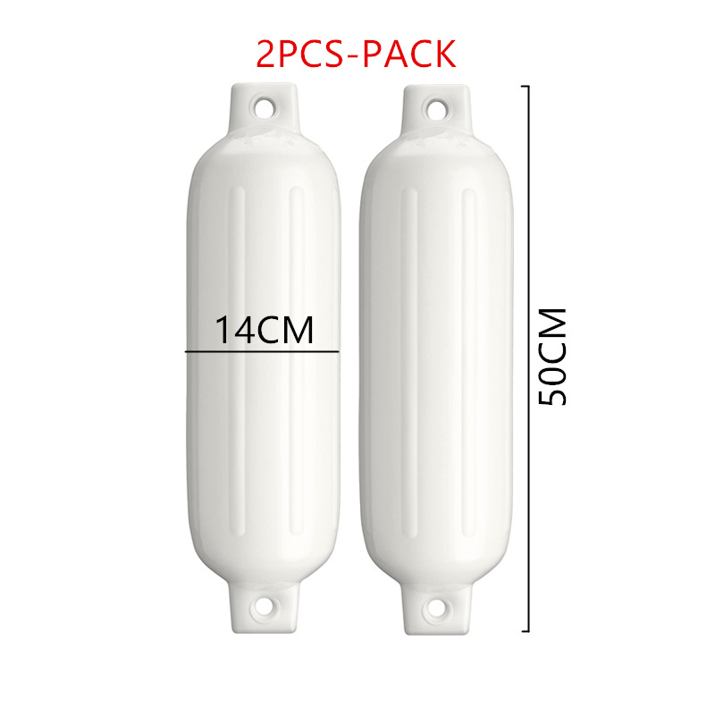JayCreer D Style Boat Fender Boat Fenders Bumpers PVC: 50X14CM-2PCS