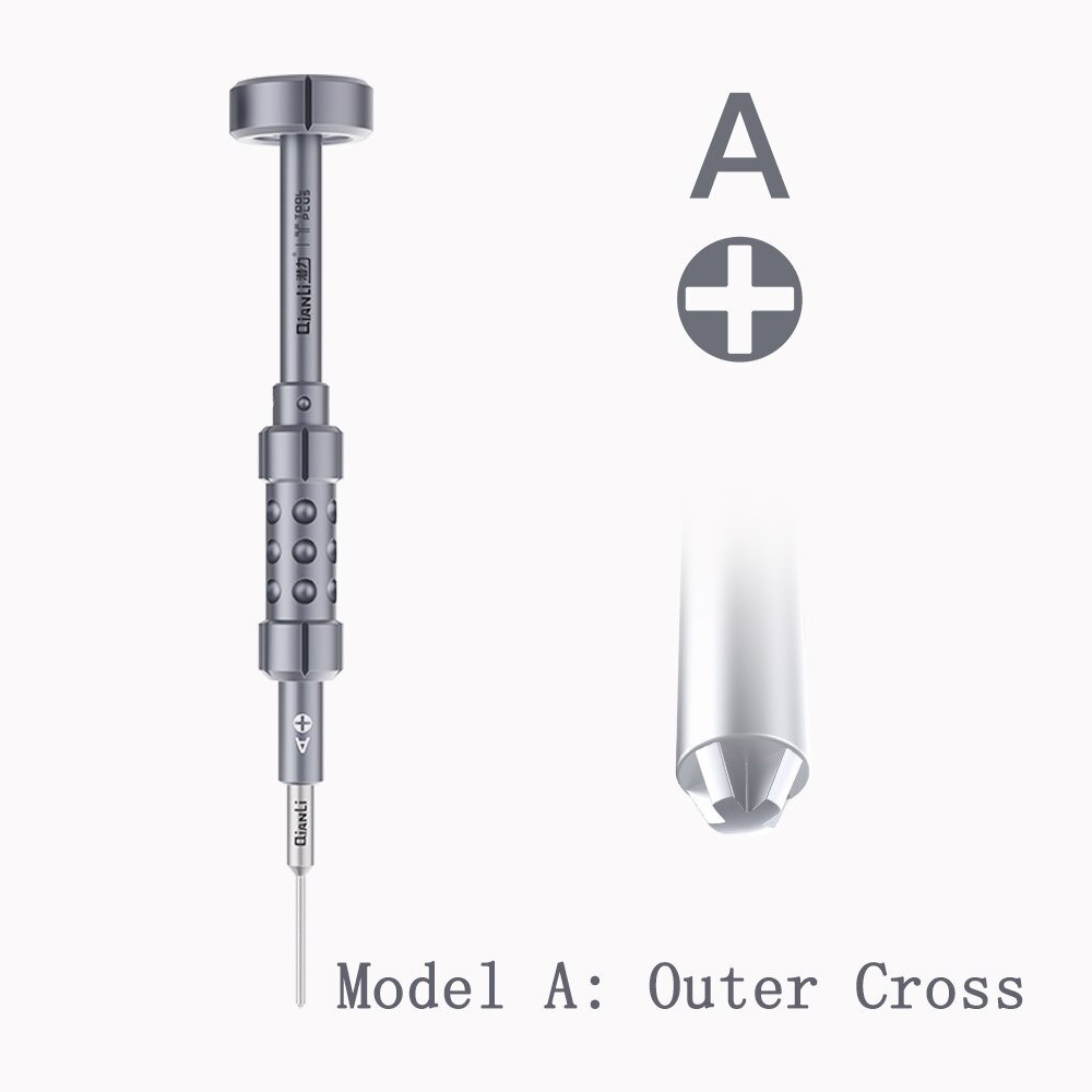 Qianli i-thor 3D Cacciavite per iPhone attrezzi di Apertura Del Telefono di Riparazione di Strumenti di Precisione Torx T2 Y0.6 Pentalobe Strumento di Riparazione Cacciavite impostato: Outer Cross