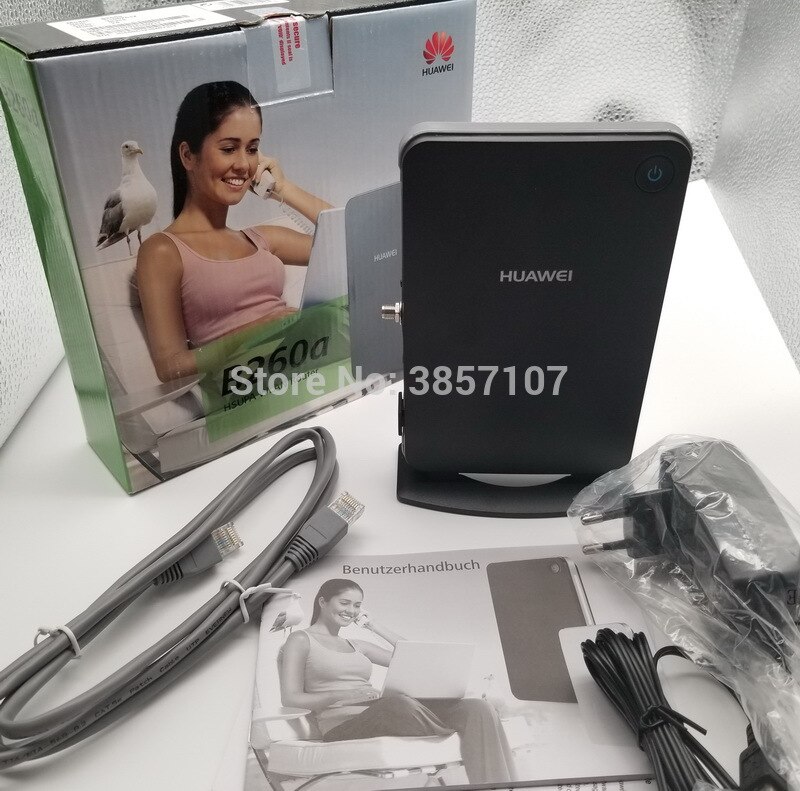 Desbloqueado Huawei b260a 900/2100 Mhz 3G pasarela inalámbrica Huawei B260A 3G enrutador