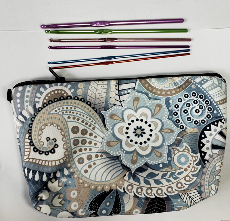 Crochet Hook Set With Case Knitting Needles Arts Craft Scissors Sewing Tools Set Knit DIY Needle Hook For KnittingTool Case pack