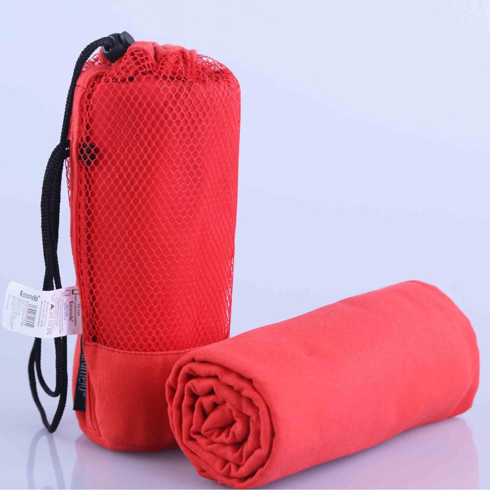 70x130cm Groter Formaat Sport Handdoek Met Zak Microfiber Gym Handdoek toalha de esportes Zwemmen Reizen essiential 4 kleuren: Red