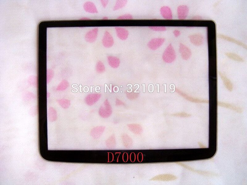 10 STKS Lcd-scherm Etalage (Acryl) Outer Glas Voor NIKON D7000 Camera Screen Protector + Tape