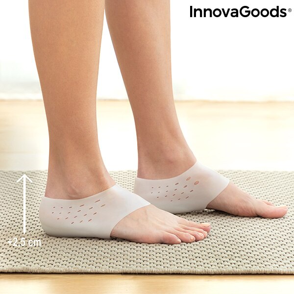Silicone Gel Heel Lift Insoles Elivate InnovaGoods