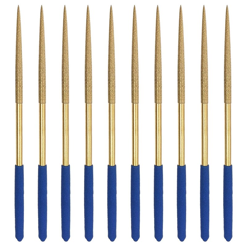 ! Diamond Needle File Set 3Mm X 140Mm, Round Files... – Grandado