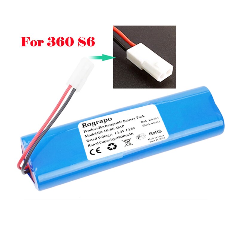 Neue 14,8 V 2600mAh Li-Ion Akku Für iBoto Aqua V710 Roboter Staubsauger Zubehör