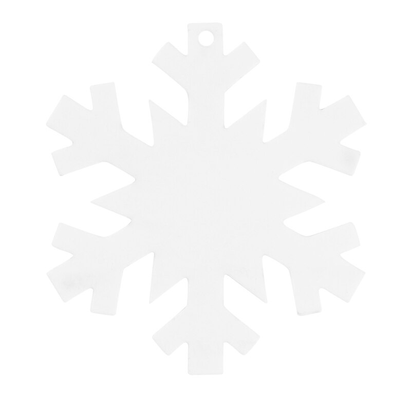 Acryl Kerst Ornament Lege Witte Acryl Diy Blank Helder Kerst Acryl Ornament Met Gat Voor Diy Craft