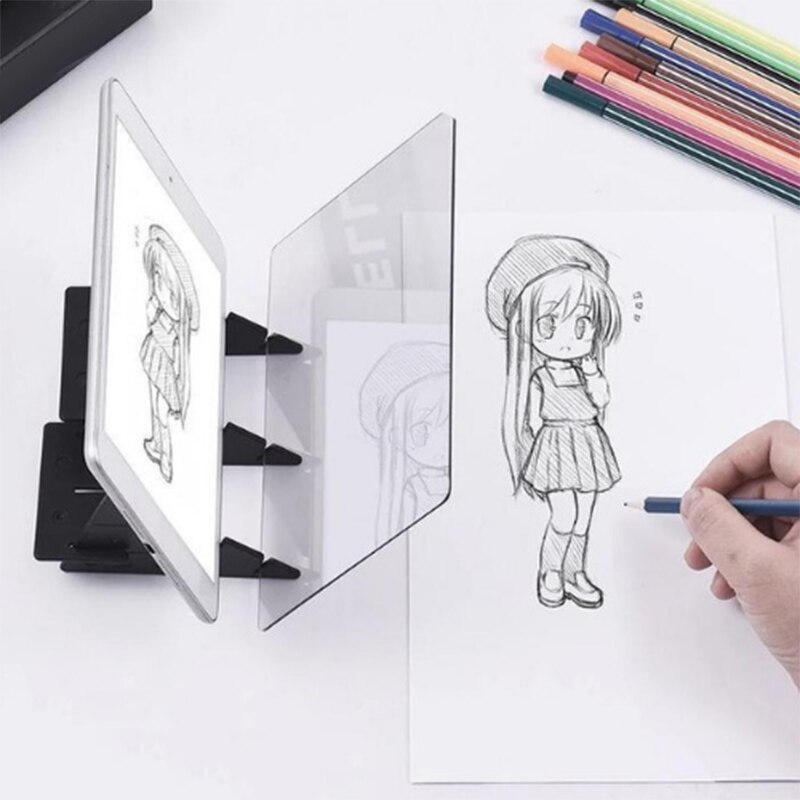 Croquis assistant traçage planche à dessin optique dessin projecteur peinture réflexion traçage ligne Table FEA889