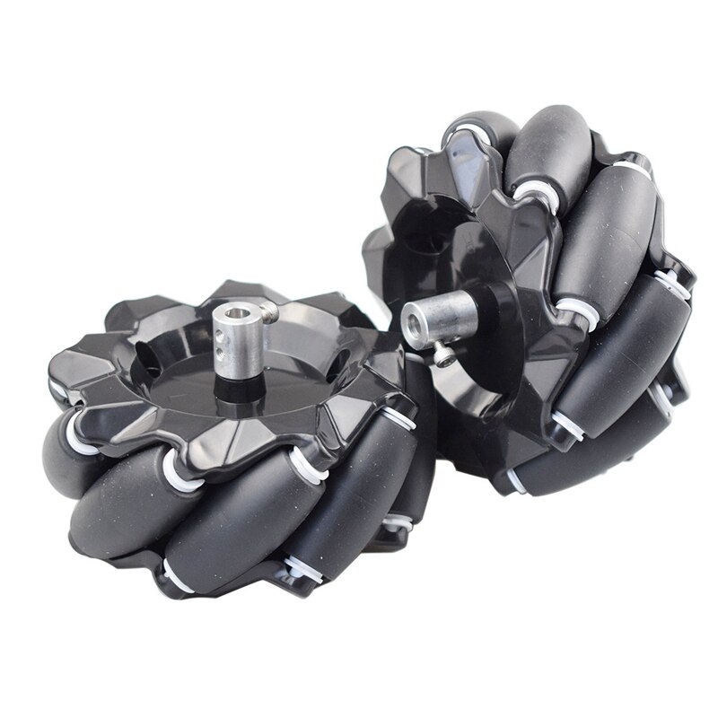 15KG Load 96mm Omni Mecanum Wheel with 6mm TT Hubs for Arduino Raspberry Pi DIY STEM Robot Car Chassis Toy Parts