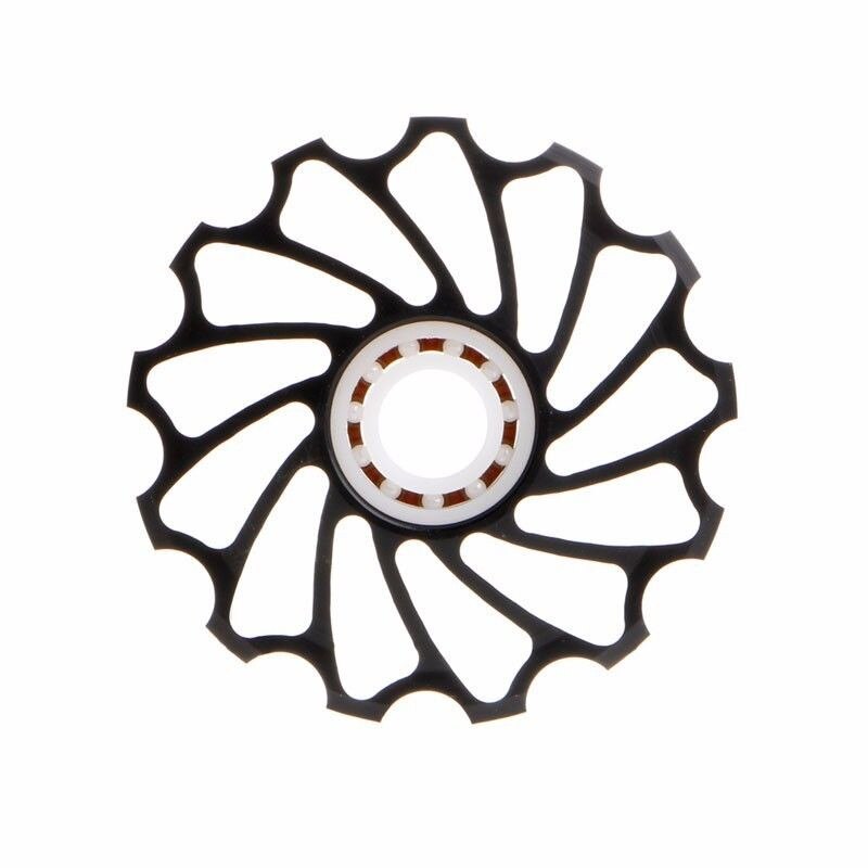 13t mtb keramische lagers wielpoelie racefiets fiets achterderailleurwiel 7/8/9/10 speed 4/5/6mm spindel as rollen