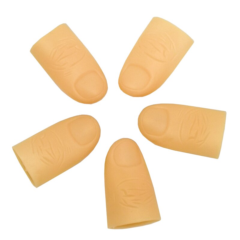 1PC Magic Duim Schede Simulatie Vinger Schede Zachte Kunstmatige Vinger PVC Materiaal Accessoires Magic Props