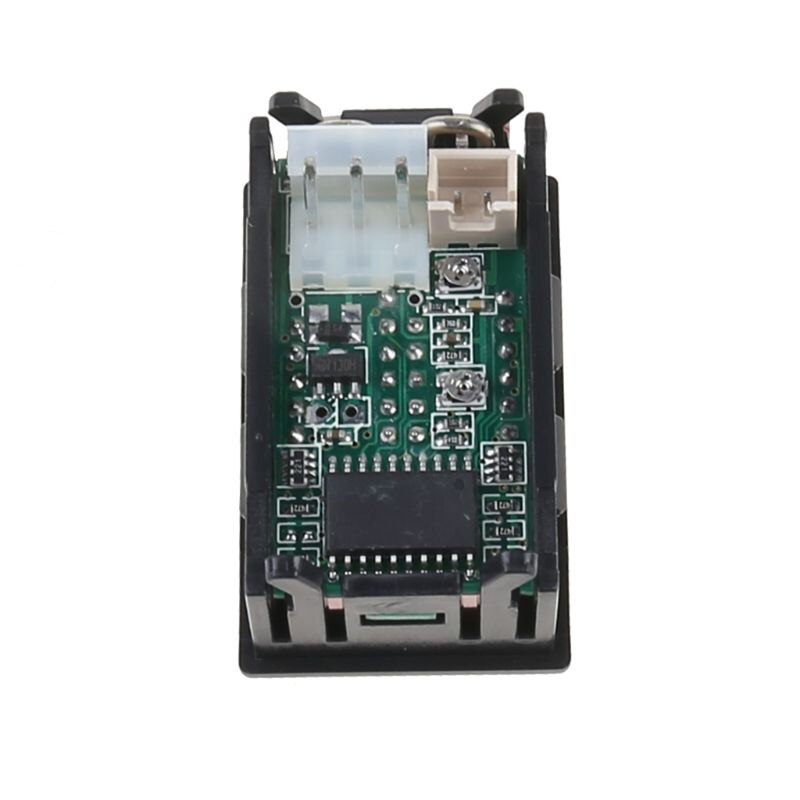DC 100V 10A Voltmètre Ampèremètre + Rouge LED Ampère Double Voltmètre Numérique Jauge Bleu