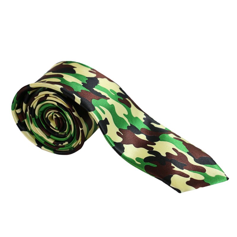 Ejército verde color de camuflaje imprimir tirantes corbata Y pajarita Set Clip-En elástica Y forma de tirantes para espalda tirantes para hombres Y mujeres