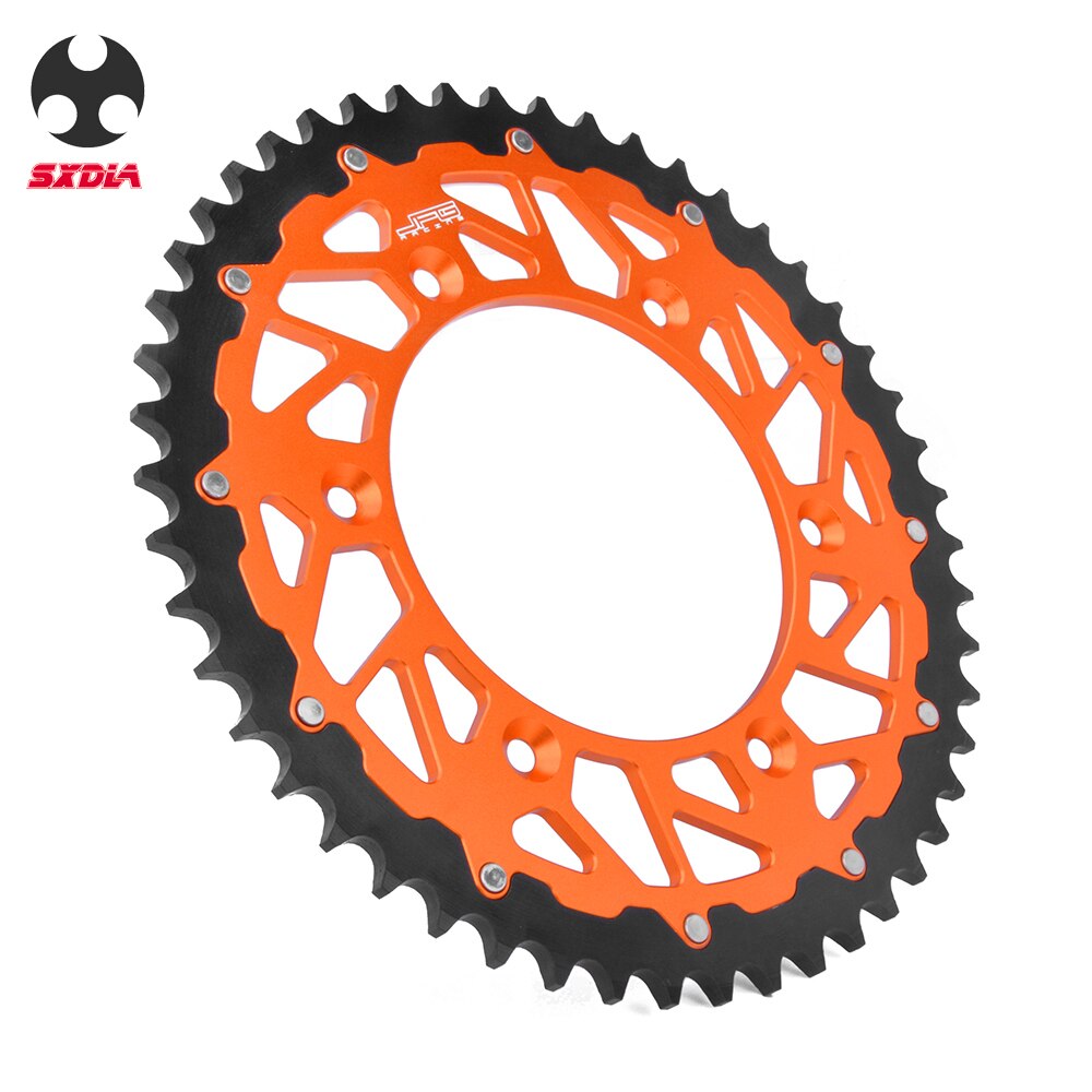 42T 45T 48T 50T 52T Rear Chain Sprocket Bolt For KTM EXC EXC-F SX XC-W XCFW MXC SXS SX-F XC XCF SMR SMC 125 150 250 450 LC4 Duke