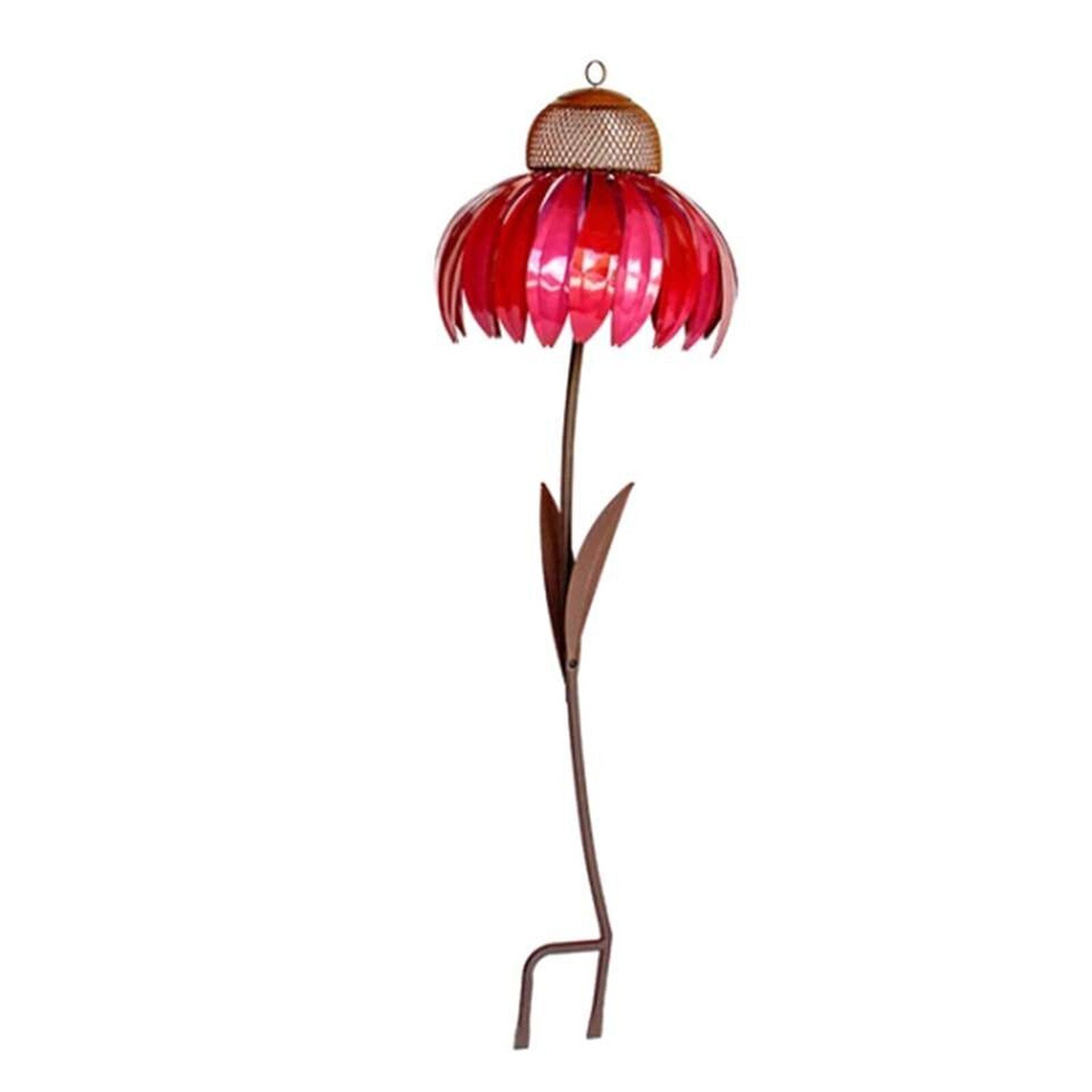 Bird Ensation Pink Coneflower Bird Feeder Wild Bird Feeder Gazebo Hummingbird Feeder Yard Garden Decor Кормушка Для Птиц #1