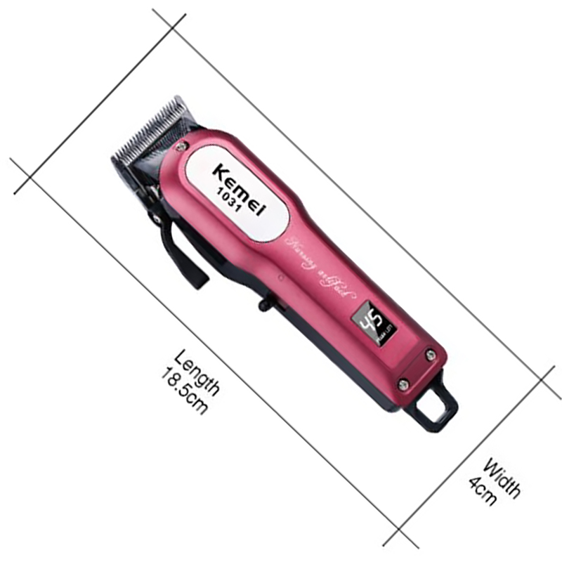 Cord/cordless hair clipper rechargeable hair trimmer for men electric cutter hair cutting machine hair cut barber