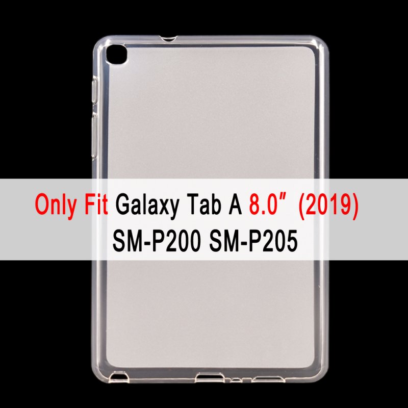 Soft Silicon Cover For Samung Galaxy Tab A8 10.5 A7 Lite A6 7.0 8.0 9.7 10.1 10.5 T510 T500 A7 10.4 Case: Tab A 8.0 S Pen